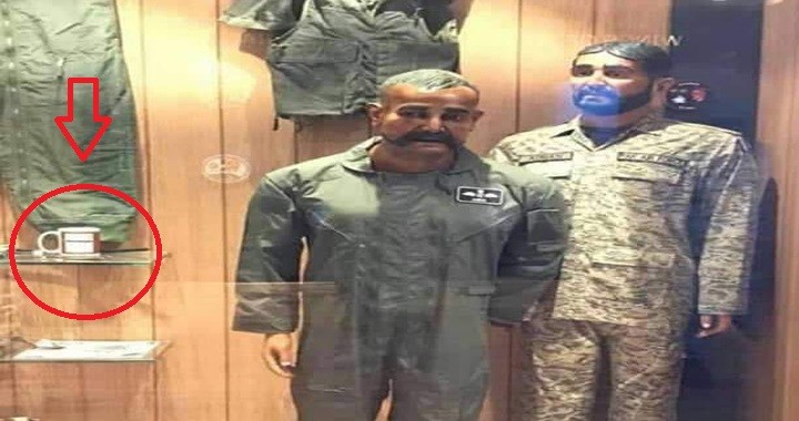 IAF Pilot Abhinandan’s Mannequin Displayed With Tea Cup At PAF Museum
