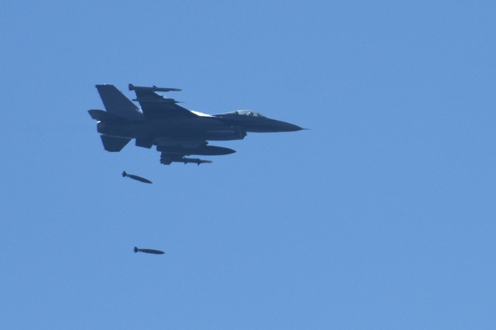 F-16 Fighter Jet Accidentally Dropped A Bomb