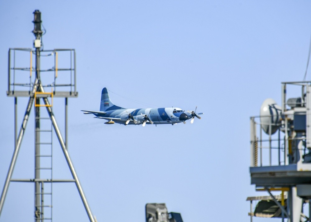 Iranian P-3C Orion Aircraft Flew Dangerously Close To U.S. Navy Warships