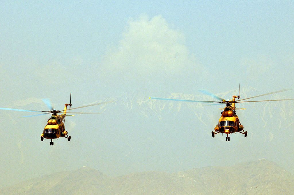 Afghan Army Mi-35 & Mi-17 Helicopter Crashed In Separate Incidents In One Day