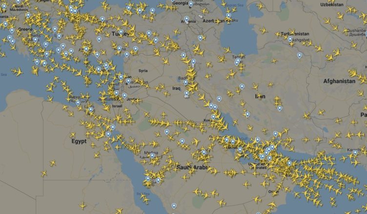 Airlines Avoiding Iran & Iraq Airspace After Ukrainian Plane Was Reportedly Shot Down