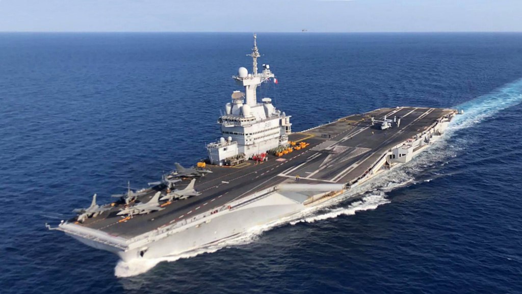 Amid Iran Tensions France Deploys Charles De Gaulle Aircraft Carrier In Middle East