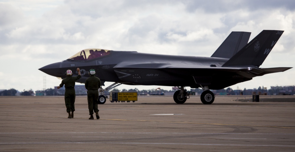 U.S. Marine Corps Got Its First Carrier-Based F-35C Fighter Jet