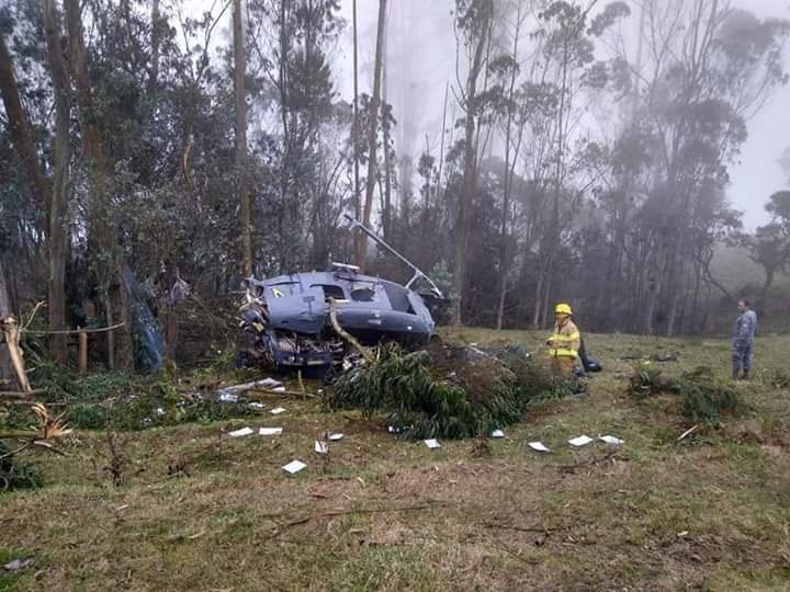 Colombian Air Force Bell UH-1H Huey II Helicopter Crashes, Killing 3 