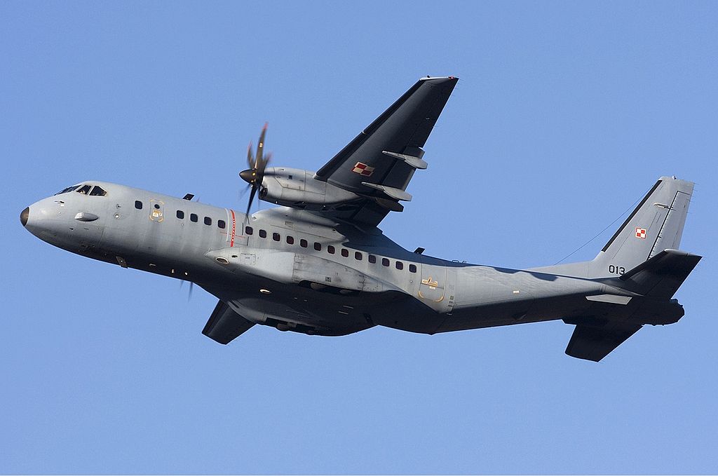 Indonesian Air Force CASA CN-295M Transport Aircraft Hit By Ground Fire While Flying At An Altitude Of 4800 Feet