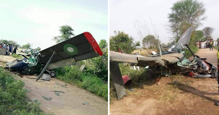 Pakistan Army Aviation Mushshak Trainer Aircraft Crashed in Gujarat Killing Both Pilots 