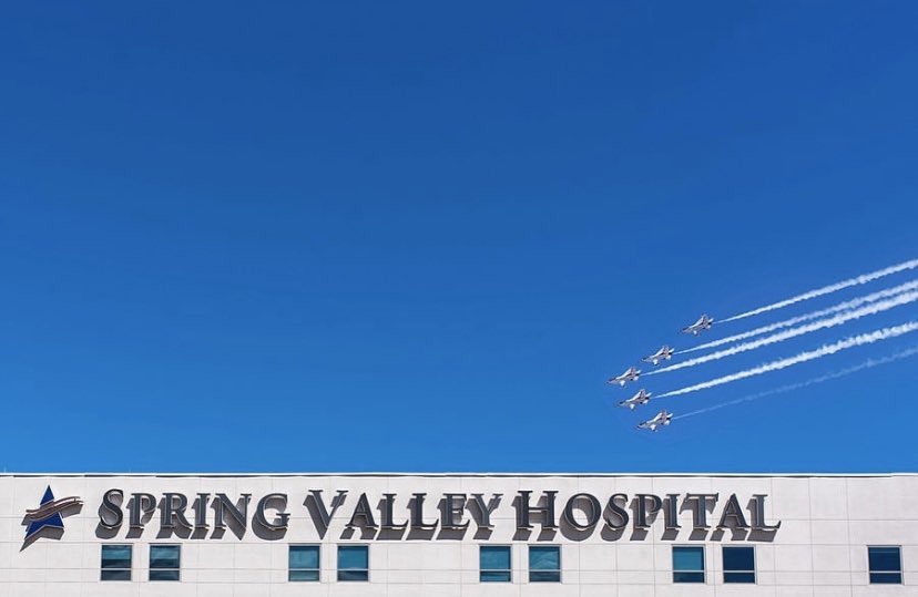 U.S. Air Force Thunderbirds Performed Inspiring Las Vegas Flyover In Honor Of Healthcare Workers In COVID-19 Crisis