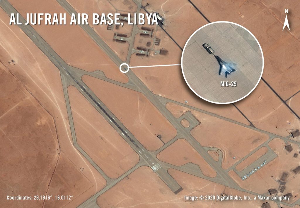 Satellite Imagery Has Spotted Mysterious MiG-29 Fighter Jet At Libyan Air Base