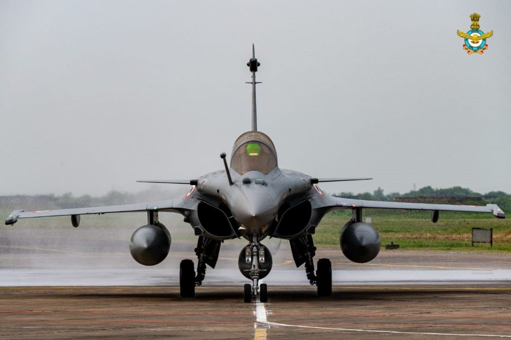 India's First Dassault Rafale Fighter Jet Arrive At IAF Ambala Air Force Station