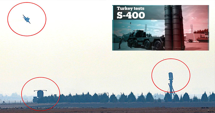 Is Turkey Testing US-made F-16s and F-4s Fighter Jets Against Russian S-400 Missile System?