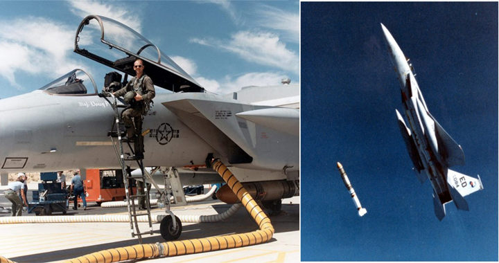 Here's The Only Pilot To Shoot Down A Satellite By A Fighter Jet