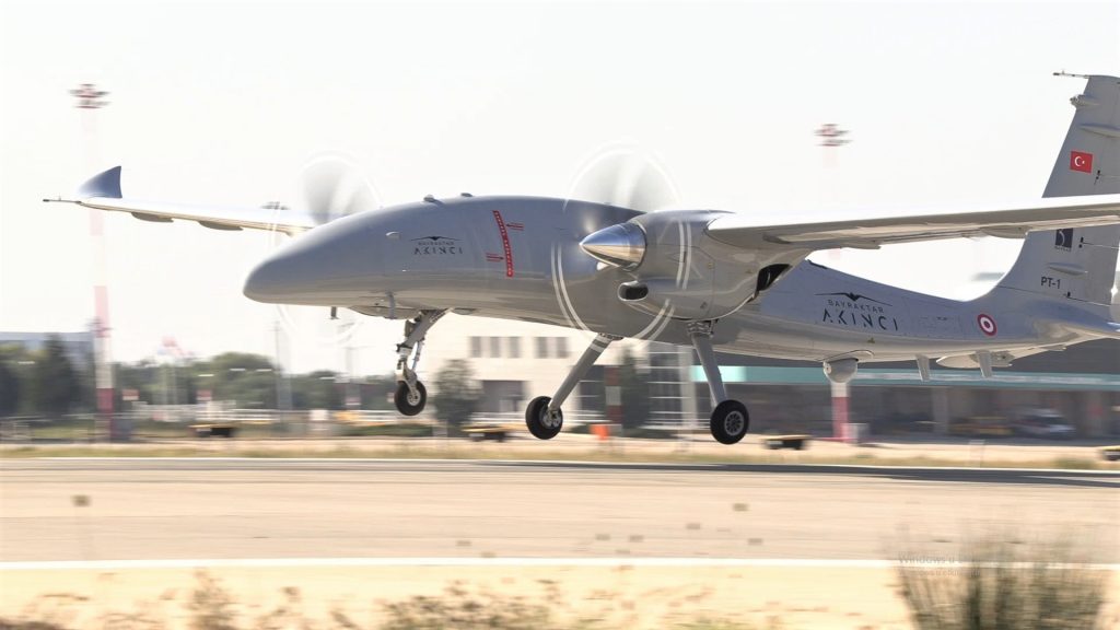 Turkish New Bayraktar Akıncı Unmanned Combat Aerial Vehicle Passes 20,000-feet Altitude Test