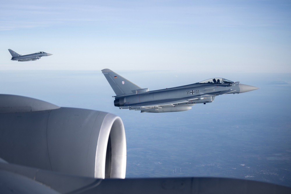 RAF Eurofighter Typhoon Fighter Jets Scramble To Intercept Ryanair Jet After Suspicious Item Found In Toilet