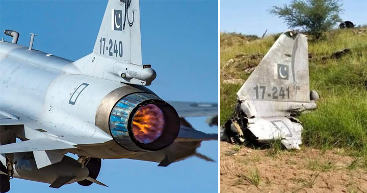 Here Are Details About PAF JF-17 Thunder That Crashed During Training Flight