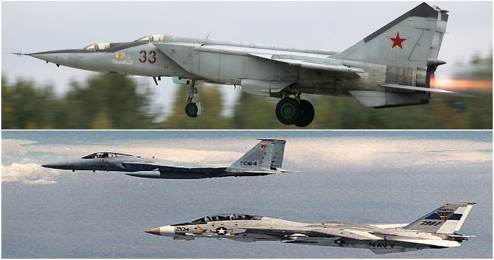How USAF Trained F-14 and F-15 Fighters Jet Pilots To Hunt Russia's Mach 3 MiG-25 Foxbat