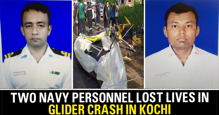 Indian Navy Glider Crashes In Kochi Killing Both Pilots