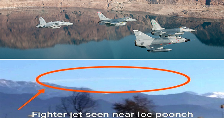 PAF Fighter Jets Have Crossed Line of Control In Poonch district: Indian Media 