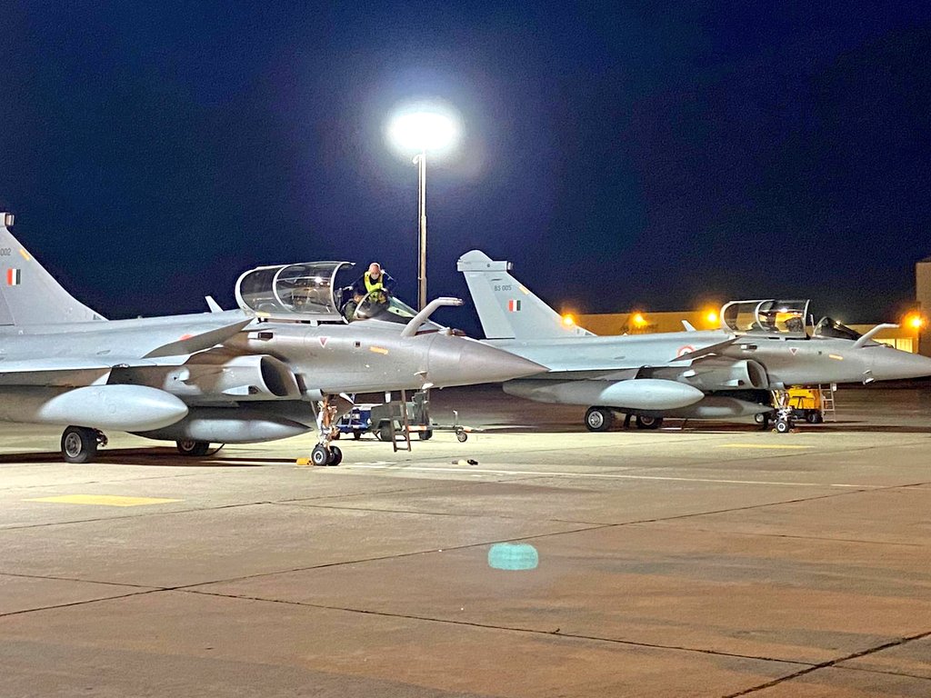 Second Batch Of Rafale Reaches India Flying Non-Stop From France In A Ferry That Lasted For Over 8 Hours