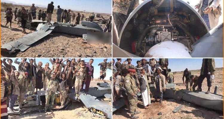 Royal Saudi Air Force Chinese-made CASC CH-4 Drone Allegedly Shot Down By Houthi Rebels Over Marib