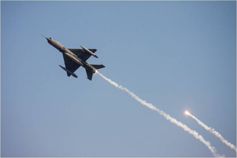 Indian Air Force MiG-21 Bison Fighter Jet Crashes Near Suratgarh, Rajasthan