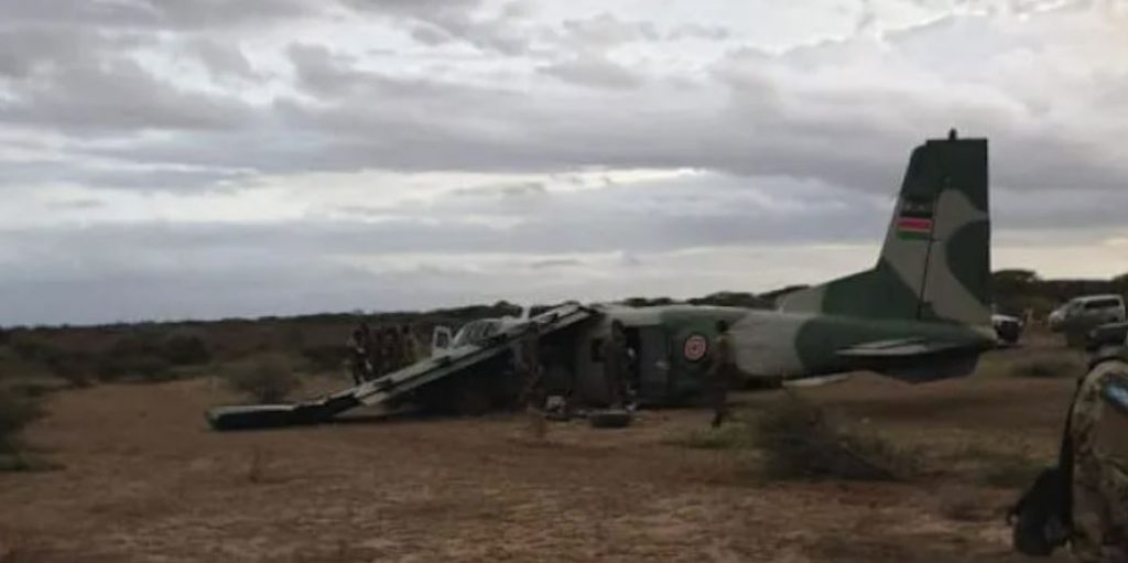 KAF Harbin Y-12 Plane Crashes Near Voi Killing All 4 People Aboard