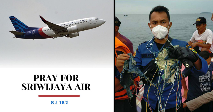 Indonesia’s Sriwijaya Air Boeing 737 Airplane With 65 People Onboard Loses Contact After Takeoff