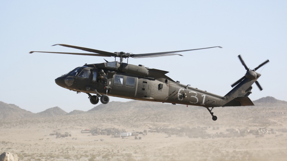 U.S. Army UH-60 Black Hawk Helicopter Crash Lands In Syria 