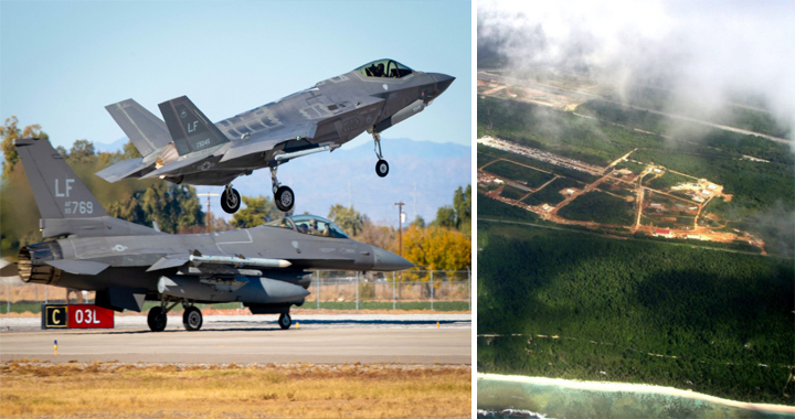 USAF Will Try To Operate F-16s & F-35s From Guam’s Austere Jungle Airfield