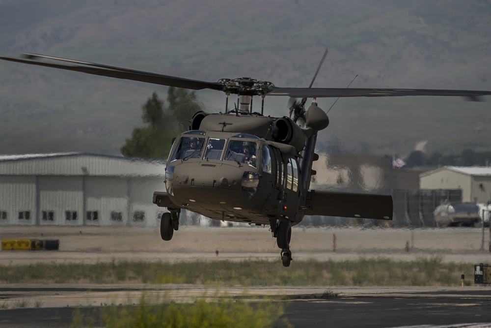 U.S. Army National Guard UH-60 Black Hawk Helicopter Crashes In Idaho
