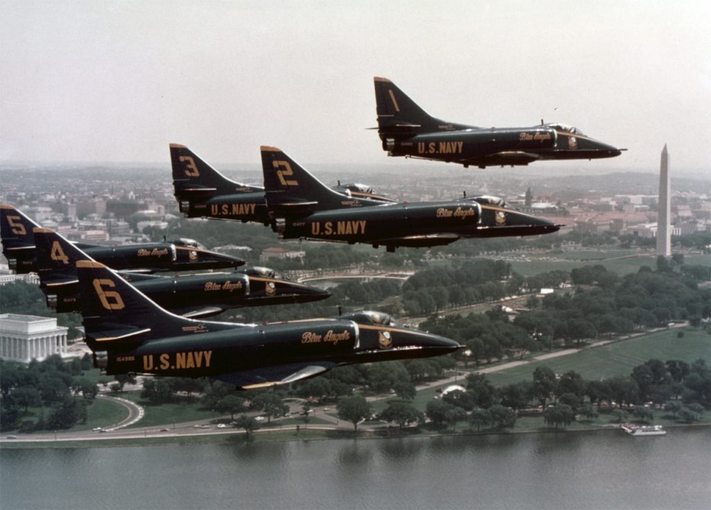 Here’s Why Blue Angels Chose A-4 Skyhawk To Replace F-4 Phantom