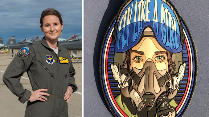 Here's USAF ‘Fly Like a Girl’ Patch That Honors Female Aviators