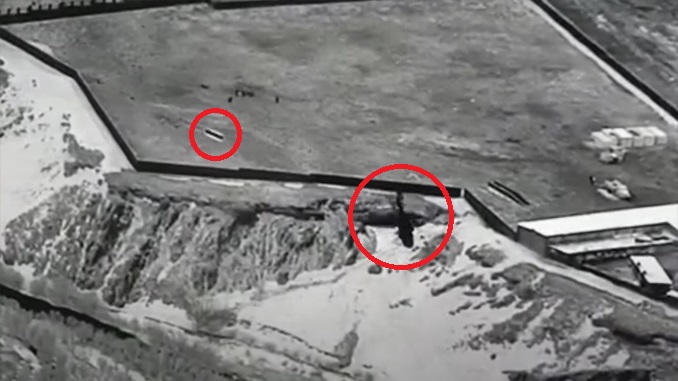 Video: Shocking Footage Shows Moment Afghan Mi-17 Helicopter Being Shot Down