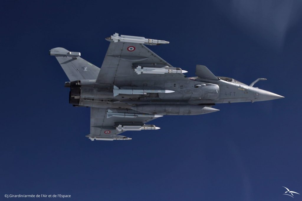 French Air Force Performs First Operational Flight With A Rafale Equipped With Live METEOR BVRAAM Missiles 