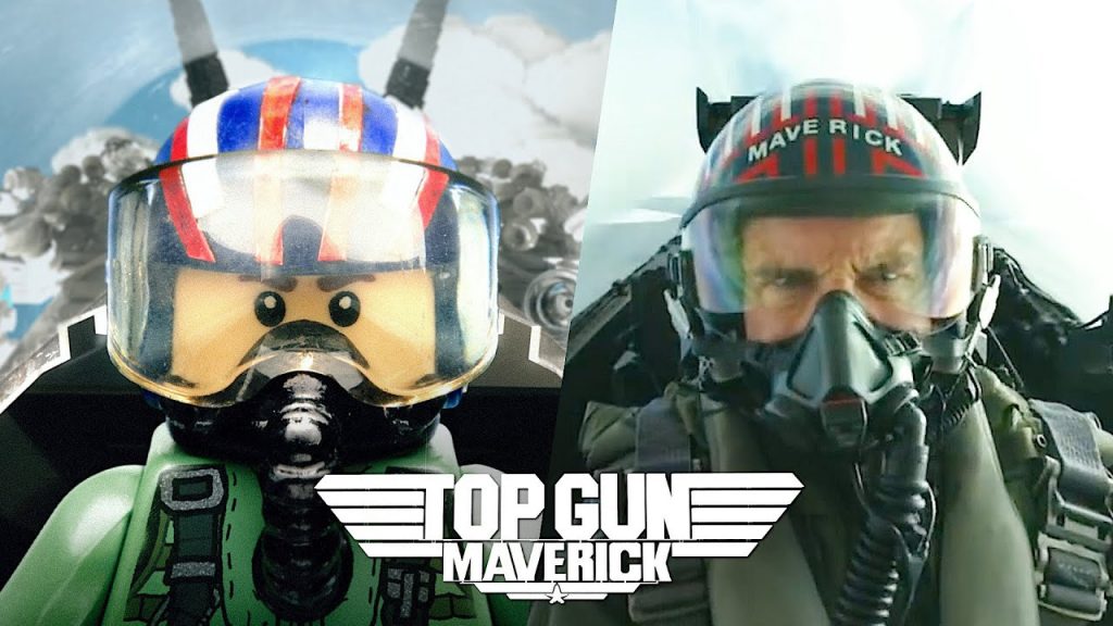 Side by Side Comparison Video Shows Top Gun: Maverick Original Trailer Vs Top Gun: Maverick Trailer In LEGO