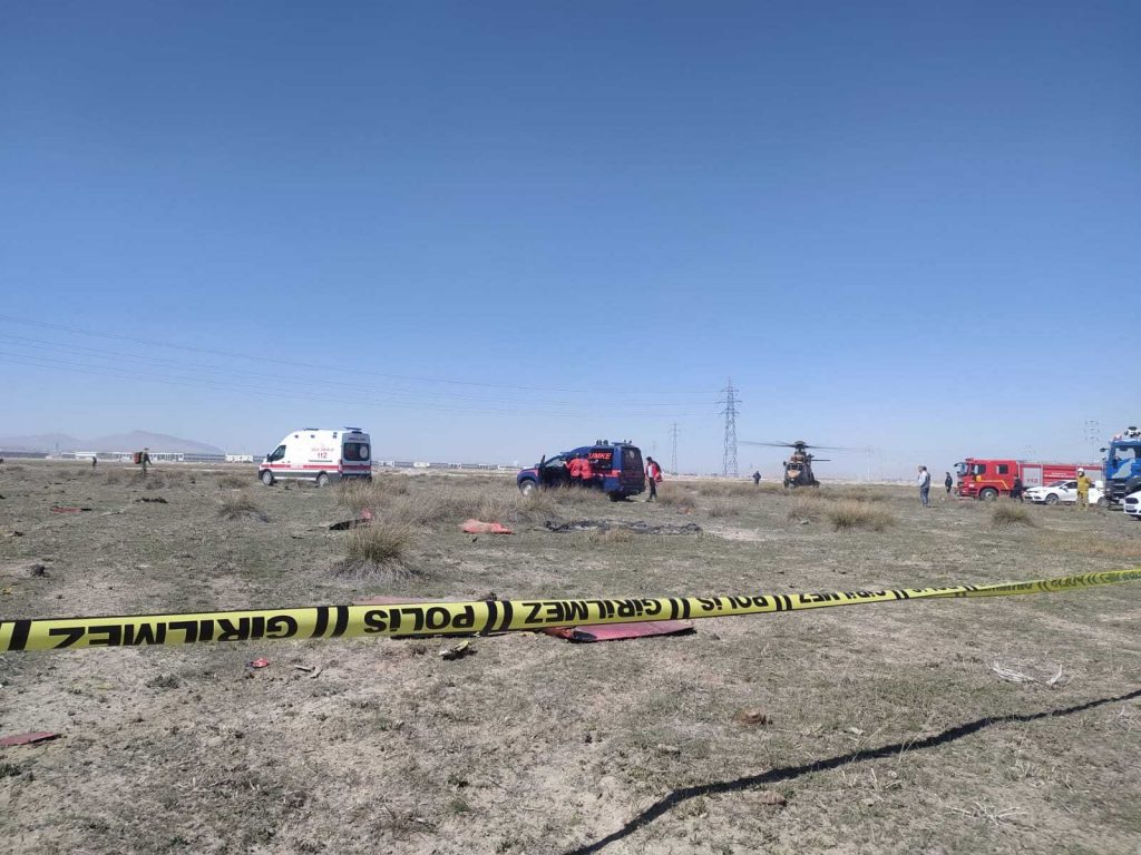 Turkish Stars Display Team NF-5 Jet Crashes At Konya Air Base Killing Pilot
