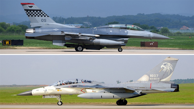 F-16 Fighting Falcon vs F-CK-1 Ching-kuo