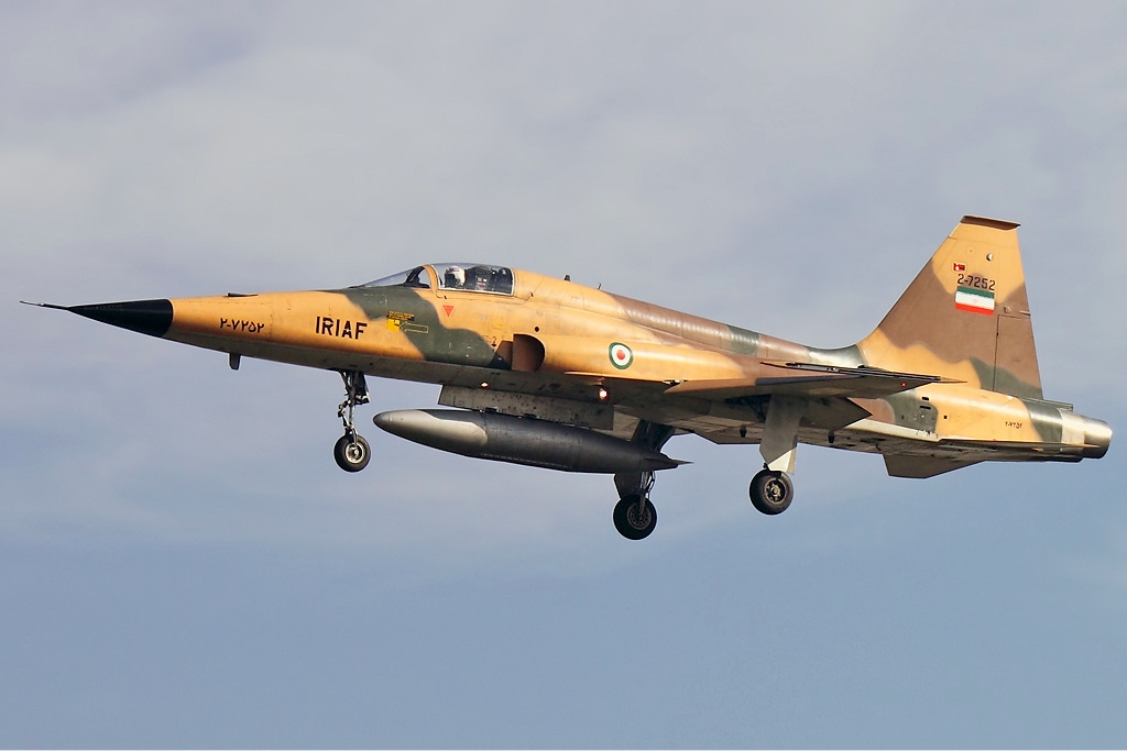 IRIAF F-5F Tiger II Fighter Jet Crashes Near Dezful Killing Both Pilots