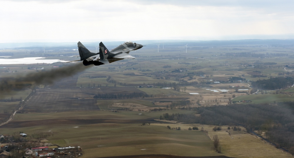 Polish MiG-29 Fighter Jet Accidentally Fired On Another Fighter Jet 