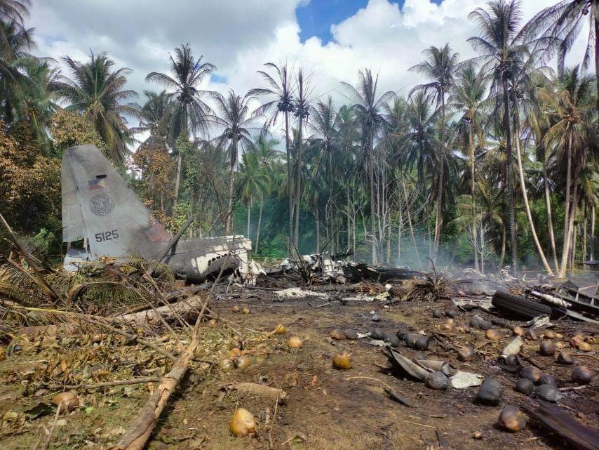 Philippine Air Force C-130 Hercules Crashes With 96 People Aboard