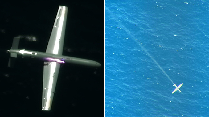 Video Shows Plane Shooting Down Drone With A High-powered Laser