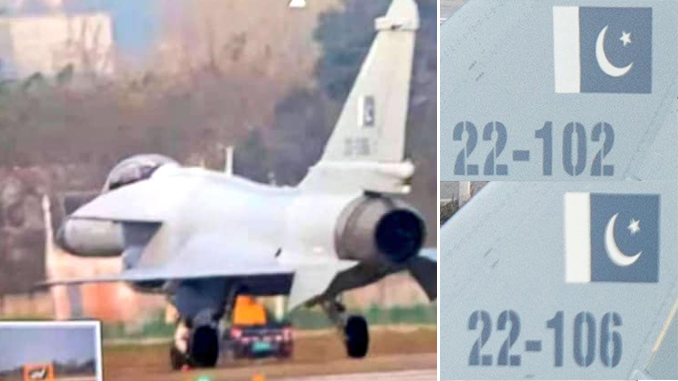 Alleged Photos of Pakistan Air Force J-10C Emerges On Social Media 