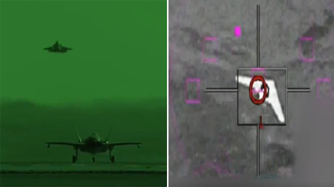 Declassified Video Shows F-35 Scored First Air-To-Air Kill Shooting Down Iranian Drones