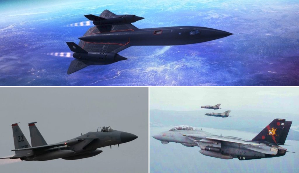 Tomcat Chase & Eagle Bait Mission: USAF effort to achieve simulated SR-71 Blackbird kill