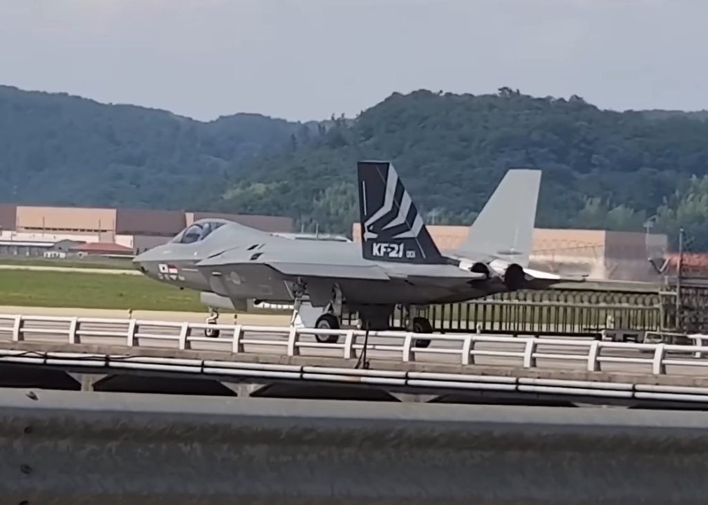 South Korea's KF-21 Stealth Fighter Spotted Undergoing Ground Testing