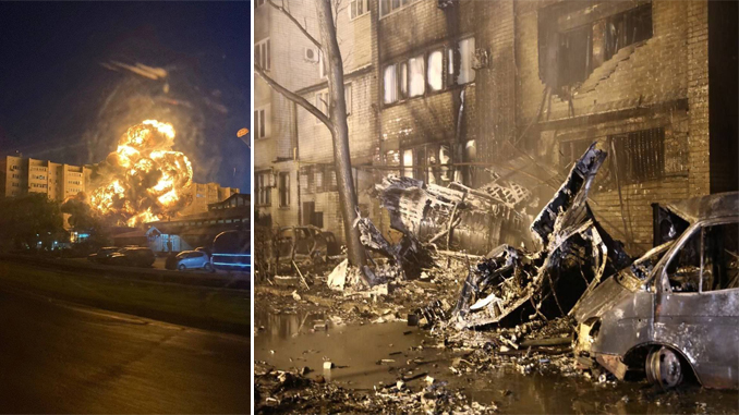 15 Dead as Russian Air Force Sukhoi Su-34 Crashes Into Residential Building