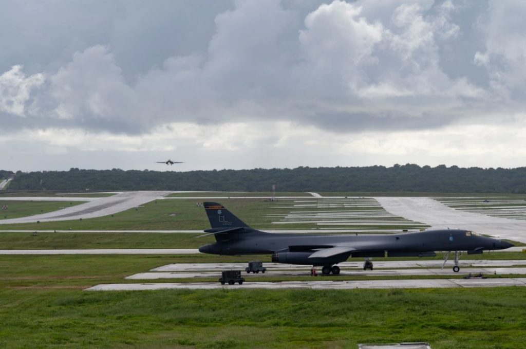 U.S. Air Force B-1 Bomber Crashes During Landing at Ellsworth AFB