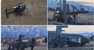 Why Apache Helicopters are Crashing? Four Crash in 44 Days