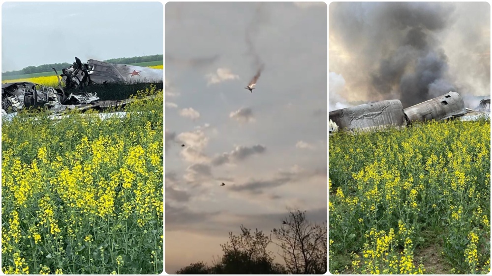 Ukraine Shot Down Russian TU-22M3 Bombers