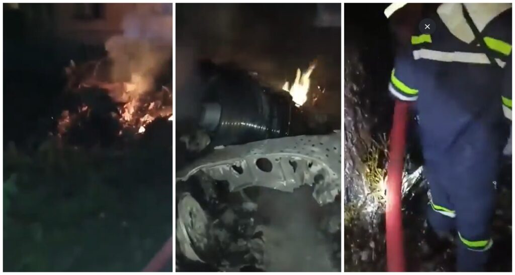 BREAKING: Alleged Video of Indian Fighter Jet Crash in Jammu and Kashmir