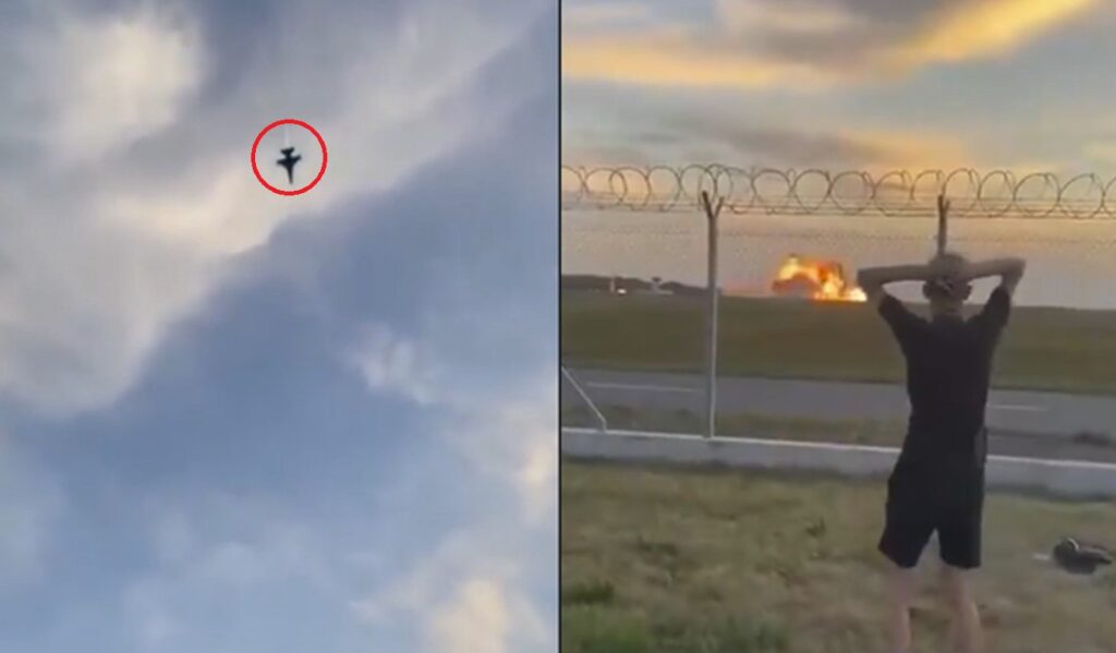 Watch: Polish F-16 During Airshow Rehearsal